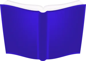 Blue Open Bible Graphic PNG Image