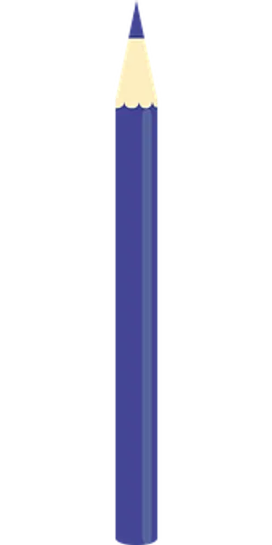 Blue Pencil Sharp Tip PNG