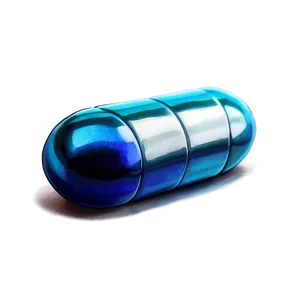 Blue Pill Watercolor Png 18 PNG Image