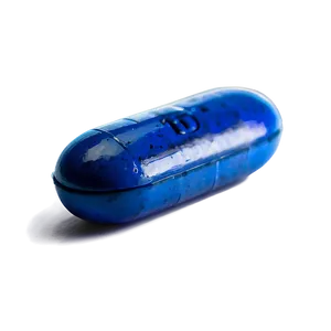 Blue Pill Watercolor Png Ddm19 PNG Image