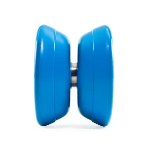 Blue Plastic Yo Yo White Background PNG Image