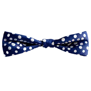 Blue Polka Dot Bow Tie Png 80 PNG Image