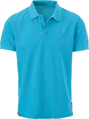 Blue Polo Shirt Product Image PNG Image