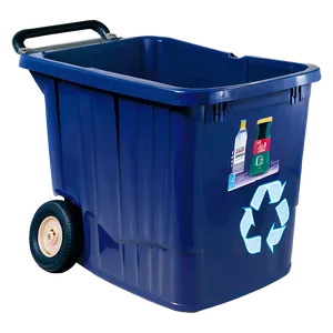 Blue Recycling Bin Png 71 PNG Image