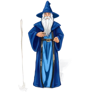 Blue Robe Wizard Png Cvd PNG Image