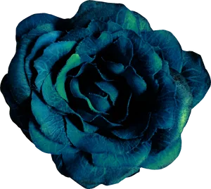 Blue Rose Vector Art PNG Image