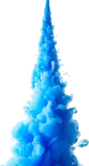 Blue Smoke Elegance.png PNG Image