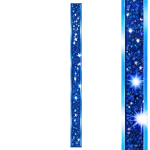 Blue Sparkle Border Png 68 PNG Image