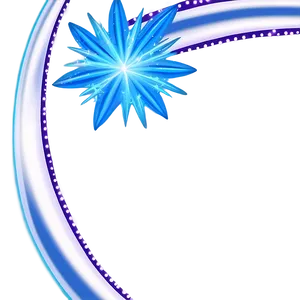 Blue Sparkle Border Png 88 PNG Image