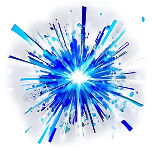 Blue Sparkle Explosion Png Ufv95 PNG Image