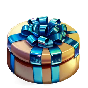 Blue Sparkle Gift Png Vlo PNG Image