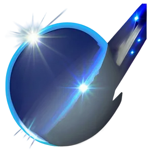 Blue Sparkle Lens Flare Png Mai PNG Image