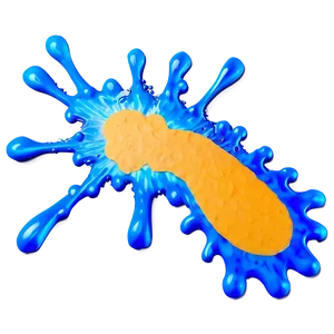 Blue Splat Png 06122024 PNG Image