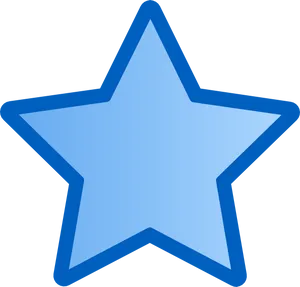 Blue Star Graphic PNG Image