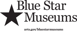 Blue Star Museums Logo PNG Image