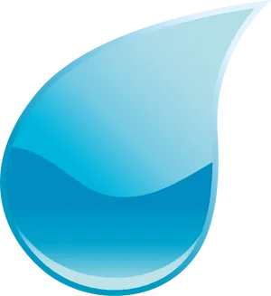 Blue_ Tear_ Drop_ Graphic PNG Image