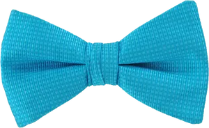 Blue Textured Bow Tie PNG Image