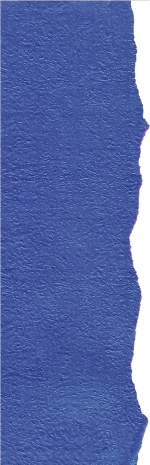 Blue Torn Paper Edge PNG Image