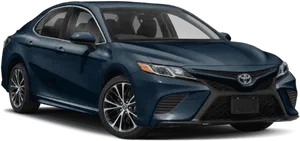 Blue Toyota Camry Sedan2023 PNG Image