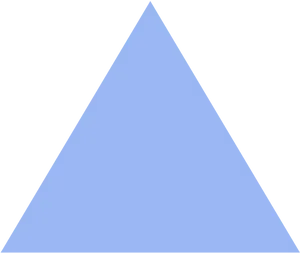 Blue Triangle Graphic PNG Image