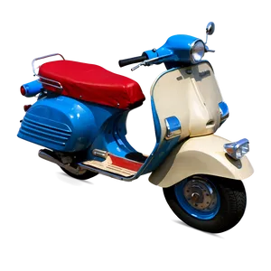 Blue Vespa Overhead View Png Apl PNG Image