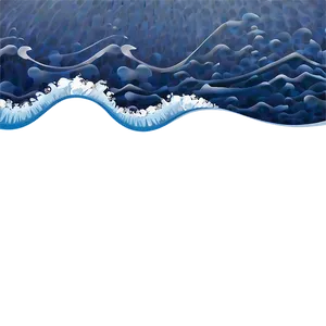 Blue Wave A PNG Image