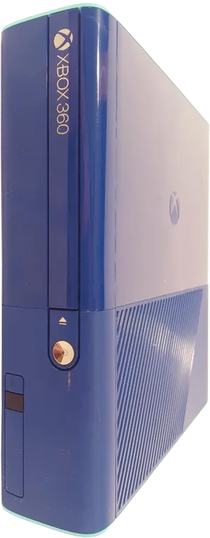 Blue Xbox360 Special Edition PNG Image