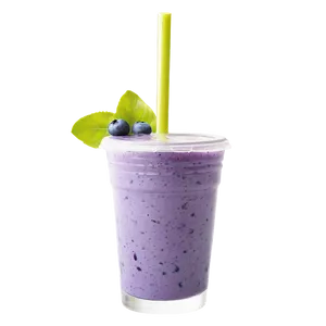 Blueberry Blast Smoothie Png Nob PNG Image