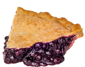 Blueberry Pie Slice Delicious Dessert.png PNG Image