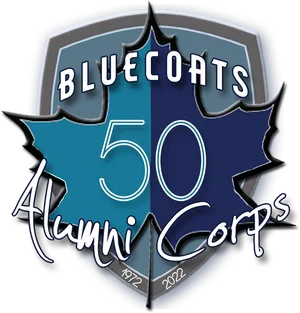 Bluecoats50th Anniversary Logo PNG Image