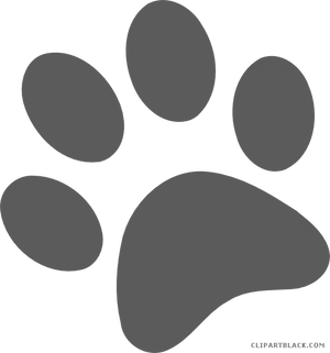 Blues Clues Paw Print Graphic PNG Image