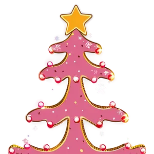 Blush Pink Christmas Tree Png 06122024 PNG Image