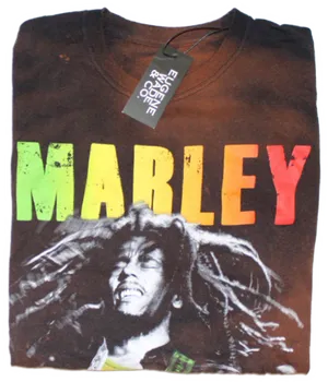 Bob Marley T Shirt Design PNG Image