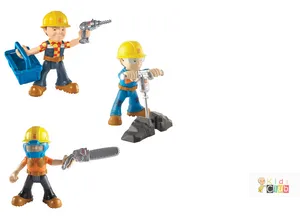 Bob The Builder_ Figure Set PNG Image