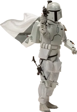 Boba Fett Action Pose PNG Image