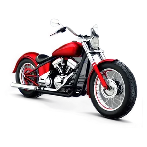 Bobber Motorcycle Art Png 22 PNG Image