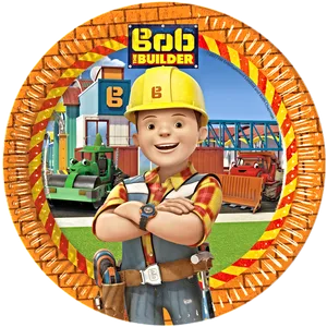 Bobthe Builder Animated Character PNG Image