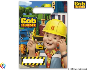 Bobthe Builder Animated Characterand Friends PNG Image