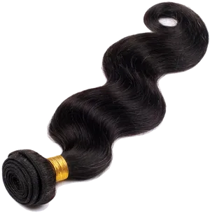 Body Wave Hair Extension PNG Image