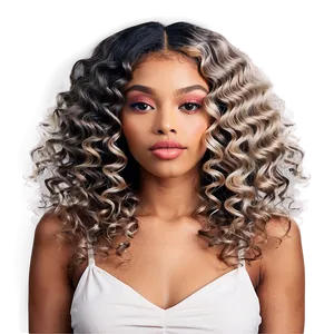 Body Wave Perm Styles Png 14 PNG Image