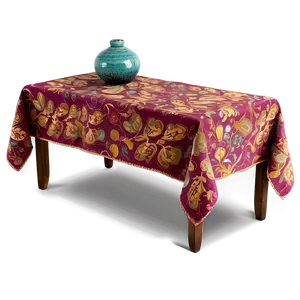 Bohemian Chic Table Cloth Png Cde23 PNG Image