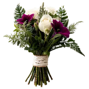 Bohemian Wedding Bouquet Styles Png 06292024 PNG Image