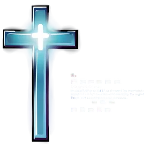 Bold Cross Outline Png Agr PNG Image