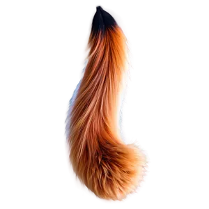 Bold Fox Tail Statement Png Dyr88 PNG Image