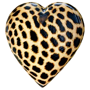 Bold Leopard Heart Icon Png Hdp PNG Image