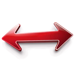 Bold Red Arrow Clipart PNG Uvj44 PNG