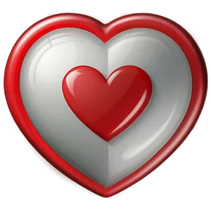 Bold Red Heart Emoji Png 6 PNG Image