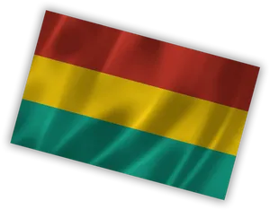 Bolivian Flag Waving PNG Image