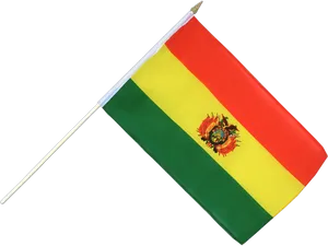 Bolivian Flagon Pole PNG Image