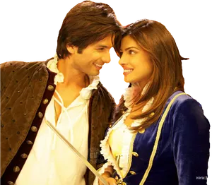 Bollywood Movie Costume Romance PNG Image